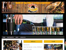 Tablet Screenshot of jessessportsbar.com